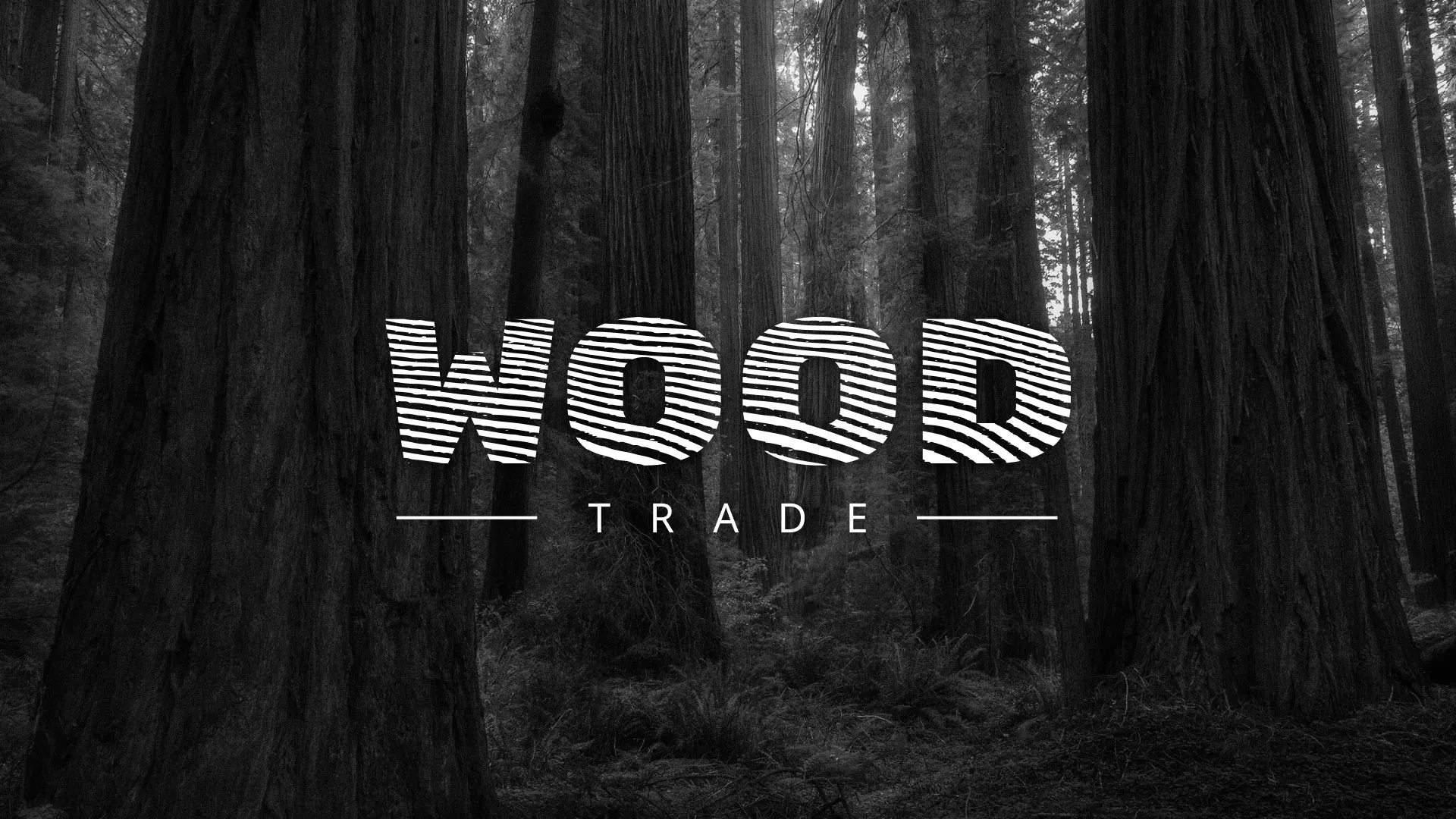 Разработка логотипа для компании «Wood Trade» в Нижней Туре